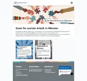 Kleine Seitenvorschau von paritaetischer-muenster.de