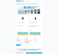 Kleine Seitenvorschau von shop.sls-tronic.de