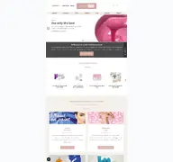Kleine Seitenvorschau von shop.sophiabeauty.de