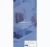Kleine Seitenvorschau von staufenklinik.de
