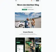 Kleine Seitenvorschau von taxify.eu