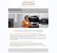 Kleine Seitenvorschau von kuechen-meier.de