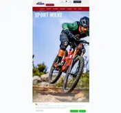 Kleine Seitenvorschau von sport-wilke.de