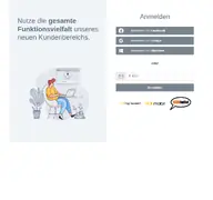 Kleine Seitenvorschau von kundenbereich.volhighspeed.at