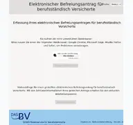 Kleine Seitenvorschau von e-befreiungsantrag.de