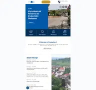 Kleine Seitenvorschau von straubenhardt.de