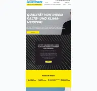 Kleine Seitenvorschau von kuepper-kaelte.de