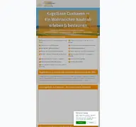 Kleine Seitenvorschau von kugelbake-cuxhaven.de