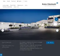 Kleine Seitenvorschau von kuhn-edelstahl.de