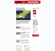 Kleine Seitenvorschau von kultur-tipp.ch