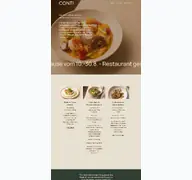 Kleine Seitenvorschau von conti-restaurant.de