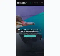 Kleine Seitenvorschau von spraybar.de