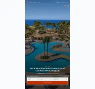 Kleine Seitenvorschau von palmbeach.resorthotel.de