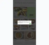 Kleine Seitenvorschau von cookveg.de
