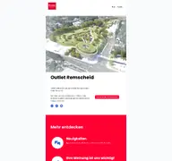 Kleine Seitenvorschau von outlet-remscheid.de