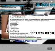 Kleine Seitenvorschau von copy-center-potsdam.de