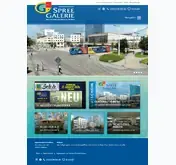 Kleine Seitenvorschau von spreegalerie.de