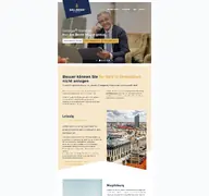 Kleine Seitenvorschau von sallinger.de