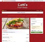 Kleine Seitenvorschau von lattis-foodhouse-liefert.de