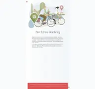 Kleine Seitenvorschau von spreeradweg.de