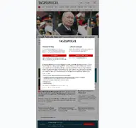 Kleine Seitenvorschau von cmk.tagesspiegel.de