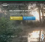 Kleine Seitenvorschau von spreewaldhafen-online.de