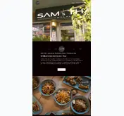 Kleine Seitenvorschau von sams-thai.de