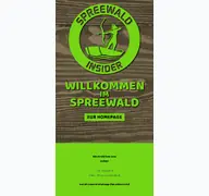 Kleine Seitenvorschau von spreewald-insider.de