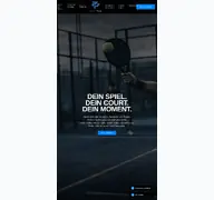 Kleine Seitenvorschau von padelpfalz.de