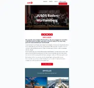 Kleine Seitenvorschau von jusos-bw.de