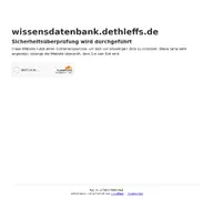 Kleine Seitenvorschau von wissensdatenbank.dethleffs.de