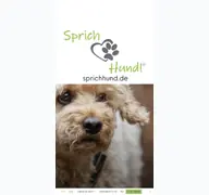 Kleine Seitenvorschau von sprichhund.de