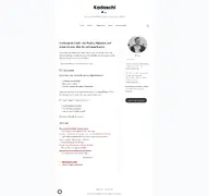 Kleine Seitenvorschau von kadaschi.de