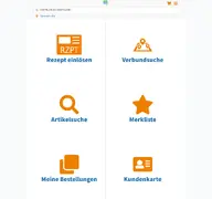 Kleine Seitenvorschau von saniplusdirekt.de