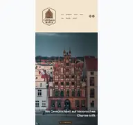 Kleine Seitenvorschau von kaffeehaus-maria.de