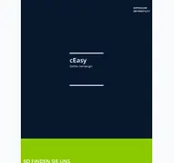 Kleine Seitenvorschau von ceasy.de