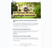 Kleine Seitenvorschau von tag-immoservice.de