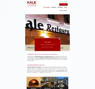 Kleine Seitenvorschau von kale-restaurant.de