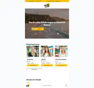 Kleine Seitenvorschau von reiseclub.de