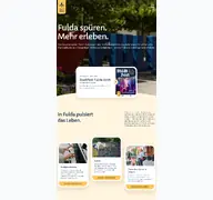 Kleine Seitenvorschau von spuere-fulda.de