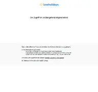 Kleine Seitenvorschau von loveholidays.com
