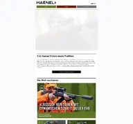 Kleine Seitenvorschau von cg-haenel.de