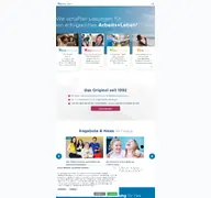 Kleine Seitenvorschau von familienservice.de
