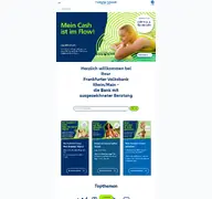 Kleine Seitenvorschau von frankfurter-volksbank.de