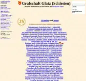 Kleine Seitenvorschau von grafschaft-glatz.de