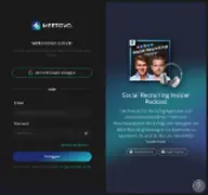 Kleine Seitenvorschau von app.meetovo.de