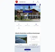 Kleine Seitenvorschau von gemeindeverwaltung-inzell.de