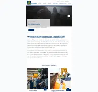 Kleine Seitenvorschau von equipment.bauer.de