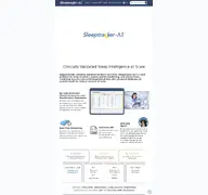 Kleine Seitenvorschau von sleeptracker.com