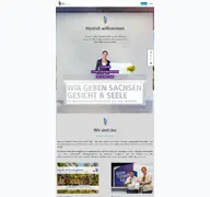 Kleine Seitenvorschau von vdw-sachsen.de